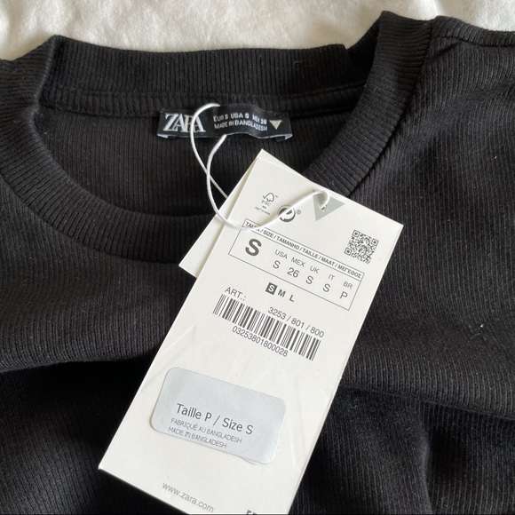 Zara Ruched Ribbed Dress - Picture 5 of 6